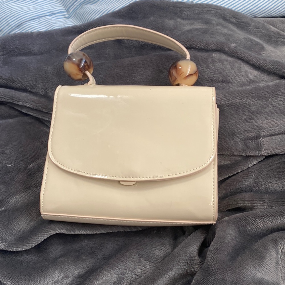 Topshop mini bag crossbody with gold chain